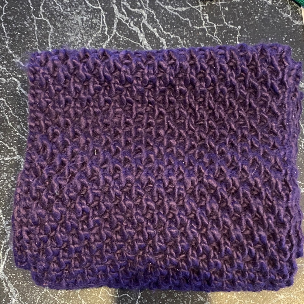 Purple old navy loop Knit Scarf